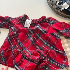 Vineyard vines 3-6 month Christmas outfit